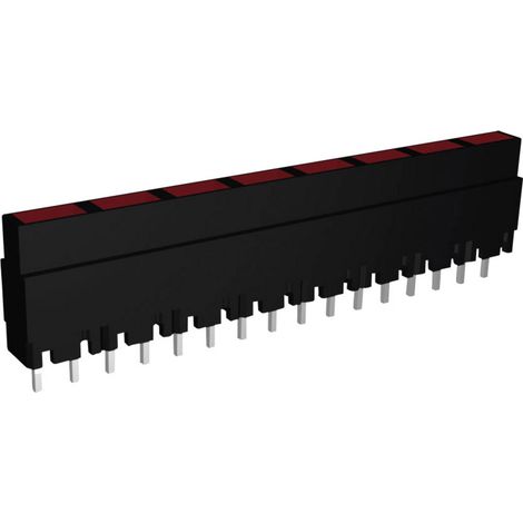 Signal Construct ZALS 080 LED-Reihe 8fach Rot (L x B x H) 40.8 x 3.7 x 9 mm (1/2)
