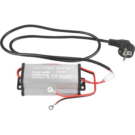 Transformateur 230 V vers 12 V - Adaptateur d'alimentation pour chauffage à air diesel tout-en-un 5 kW 8 kW - Convertisseur de tension AC 230 V vers DC 12 V - Pour caravane, camping-car, garage (1/5)