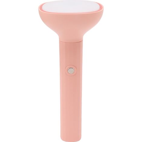 Lampe de bureau pliable, rechargeable, carrée, en forme de lampe torche, avec veilleuse de table à intensité variable et forte fixation magnétique, idéale pour la lecture et l'apprentissage (rouge). (1/5)