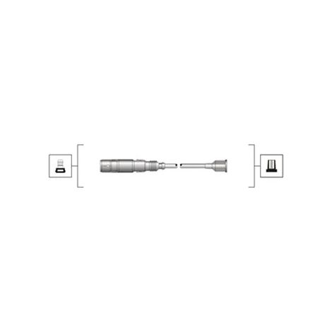 Kit de câbles d'allumage Magneti Marelli 941319170086 AUDI