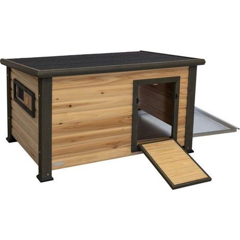 Poulailler Duck Town XL  Pour canards  115 × 77 × 67 cm