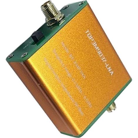 Amplificateur portable multifonction à bande complète et faible bruit 100 kHz-6 GHz, préamplificateur, amplificateur d'antenne radio kns (1/5)