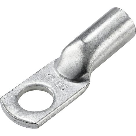 TRU COMPONENTS TC-12885872  Rohrkabelschuh  180 ° M10 35 mm² Loch-Ø: 10 mm 1 St.