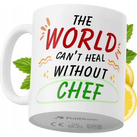 Lustige Tasse für Köche – Kaffee- oder Teetasse mit witzigem Textdesign – ideal für Geburtstage, Namenstage, Feiertage und besondere Anlässe. Hochwertige Tasse für Zuhause, Büro und Arbeit. Farbe: Wei