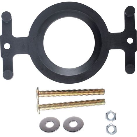 Kit Boulons de Fixation Réservoir Toilette Robuste avec Joint Étanche pour Installation et Remplacement Siège Wc Montage Facile sans Fuite