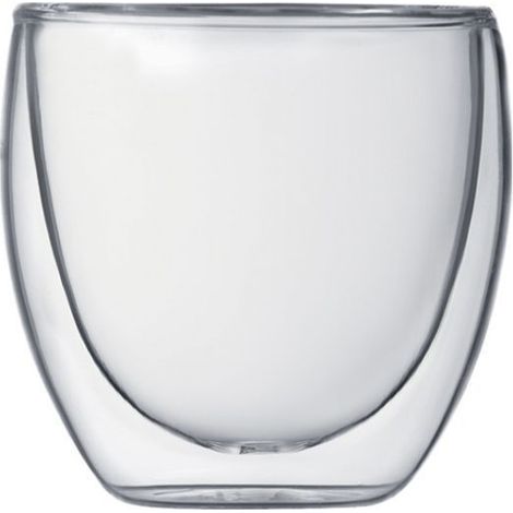 Set de 2 verres double paroi 8cl - Bodum - 4557-10 (1/5)