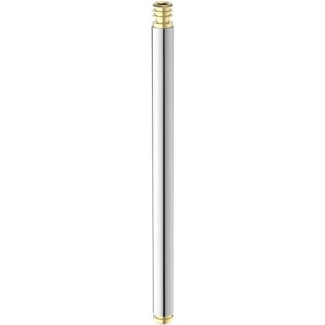 Extension de rallonge pour pommeau de douche IS, 300 mm, diamètre : 20,6 mm, noir soie