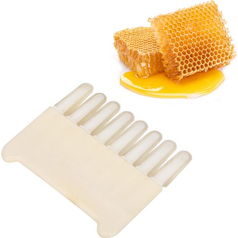 Brosse à racler à 8 têtes pour extraire la gelée royale, brosse de collecte de gelée royale et brosse à creuser pour les abeilles. (1/5)