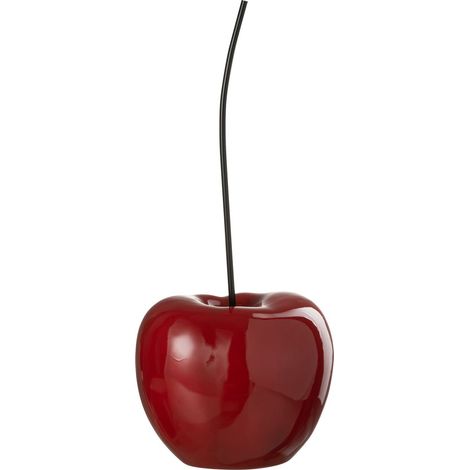 Cerise déco en résine rouge CHERRY – H 42cm - H 56cm 42 cm-Hauteur 42 cm