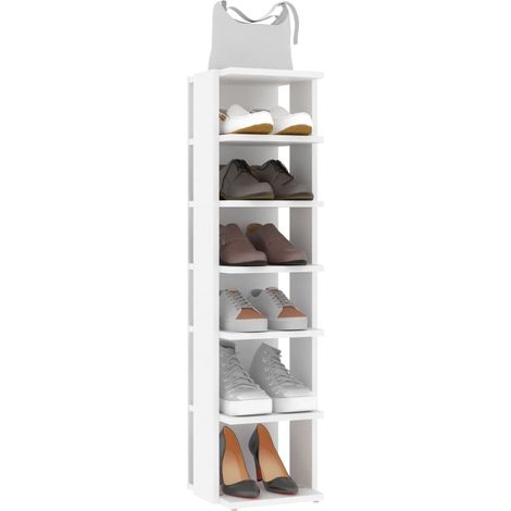 Armoire à chaussures Blanc 25x27x102 (1/5)