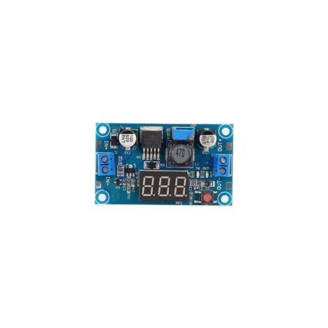 Einstellbares DC/DC-Wandlermodul Abwärtsspannungsregler 4-40V-Crezuo