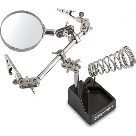 Support et loupe pour fer à souder KEMPER - 05810
