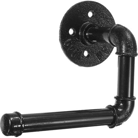 Porte-rouleau de papier toilette industriel rustique (1/3)