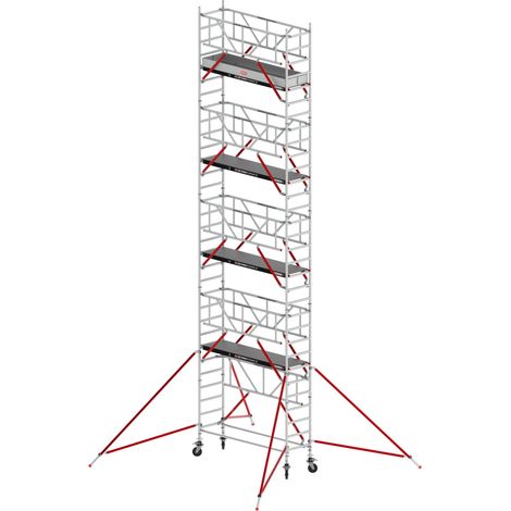 Altrex Fahrgerüst RS Tower 51-S Safe-Quick Aluminium mit Holz-Plattform 10,20m AH 0,75x1,85m (1/3)