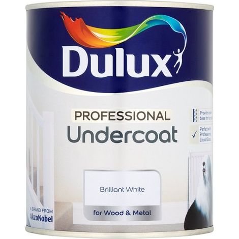 Dulux Retail Professional Undercoat - Pure Brilliant White - 750ml