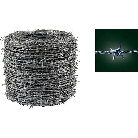 Alambre de espino 13 - Ø 2 mm - 15 cm - 100 m