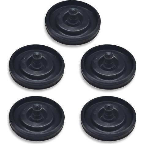 Lot de 5 joints de rechange pour robinets de remplissage de toilettes. Joints pour robinets de remplissage de réservoirs de toilettes, pour une réparation facile et une prévention des fuites. (1/5)