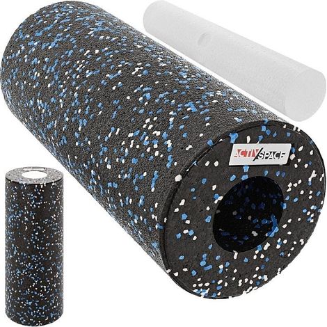 Rodillo EPP liso para masaje de CrossFit - Azul (1/5)