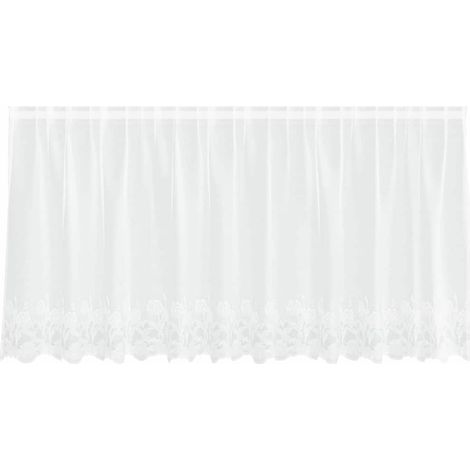Rideaux avec des rideaux Blanc 500x100cm Polyester CFW81137 (1/5)