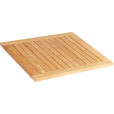 Tischplatte Pure Teak Natur