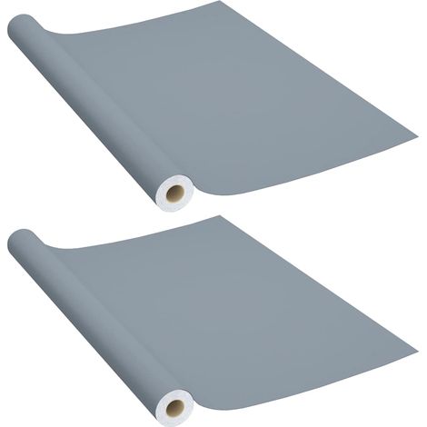 Maison Exclusive - Láminas autoadhesivas muebles 2 uds PVC gris 5 (1/5)