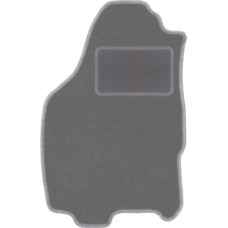 Fahrermatte aus Samt für: Lancia Ypsilon II Schrägheck (2003–2011) Graphit