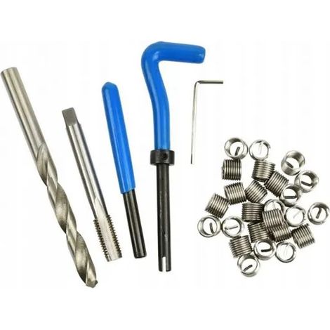 Gewindereparaturset geko m10x1.5mm HSS Stahl 25 Einsätze (1/3)