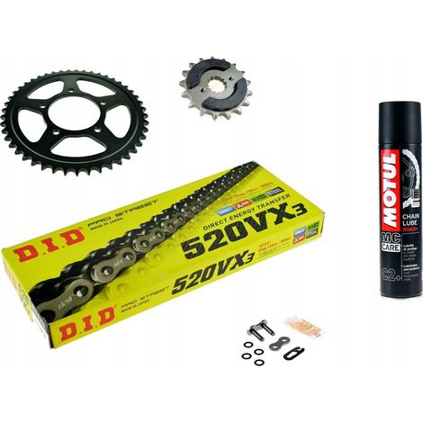 Kit de transmisión DID para Honda VT125 SHADOW 125 (1/5)