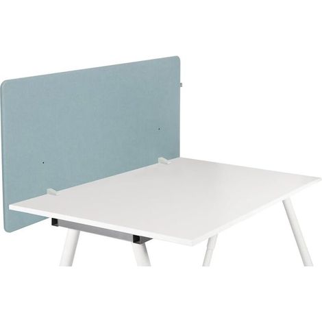 [NEUWERTIG] B-Ware hjh OFFICE Akustik Tischtrennwand 62x120 cm Sichtschutz Schreibtischteiler B915 (1/2)