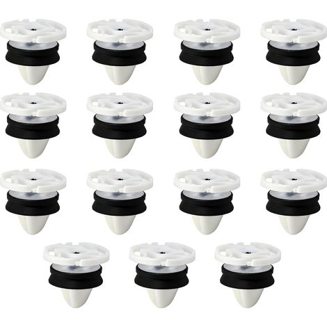 15 piezas de clips de sujeción universales para vehículos, remaches de plástico, OEM 7703077476, clips de fijación para molduras, clips para molduras, para paneles de puertas de automóviles 308 508 DS (1/5)
