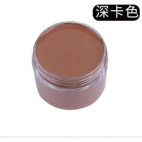 Crème de teinture et de réparation pour cuir, raviveur de couleur pour sacs, chaussures, canapés, vestes, protection contre les rayures et restauration du cuir véritable. Couleur : kaki foncé