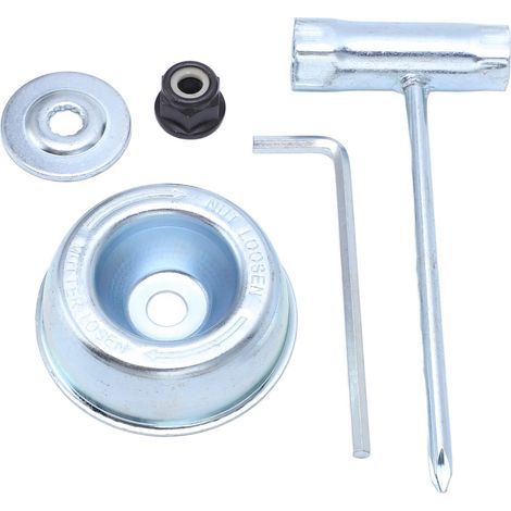 Kit de 5 adaptateurs de lame 4126‑642‑7600, kit d'entretien de rondelles pour débroussailleuses et coupe-bordures STIHL (1/5)