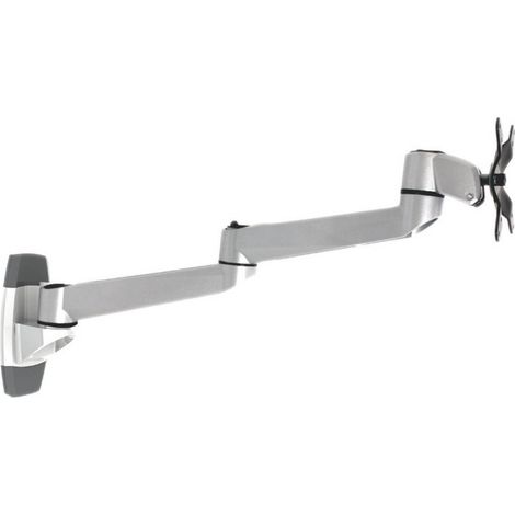 SpeaKa Professional SP-1624856 SuperSwivel 1 parte Supporto a muro per monitor 25,4 cm (10) - 76,2 cm (30) Argento/Ne (1/4)