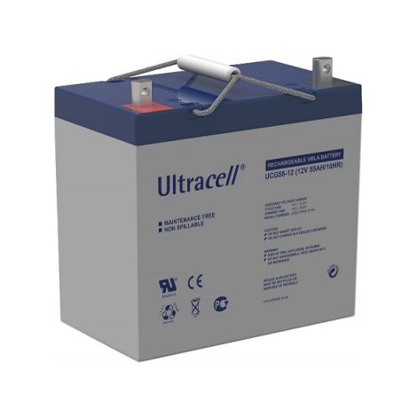 Batterie Gel Ultracell UCG55-12 12v 55ah (1/2)