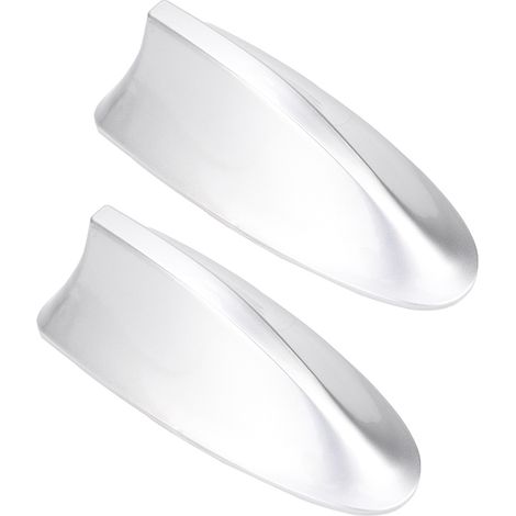 Antenne requin universelle pour voiture, amplificateur de signal radio AM/FM, antenne aileron de toit, accessoire auto noir (1/5)