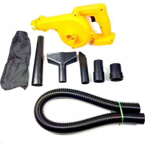 Akku-Staubsauger und Bläser 2-in-1 kabellos Elektrischer Bläser und Staubsauger für Laubbläser und -sauger mit 18 V Akku
