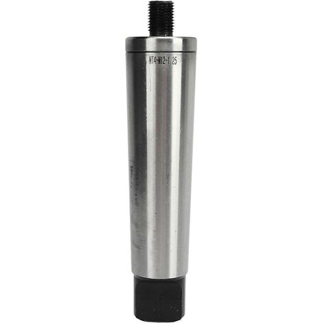 Mandrin de perçage avec adaptateur à cône Morse MT4, queue M12, filetage 1,25 mm, pour fraiseuses