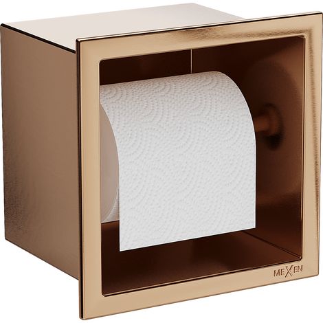 Mexen X-Wall-P Toilettenpapierhalter, gebürstetes Kupfer - 19C3 (1/5)