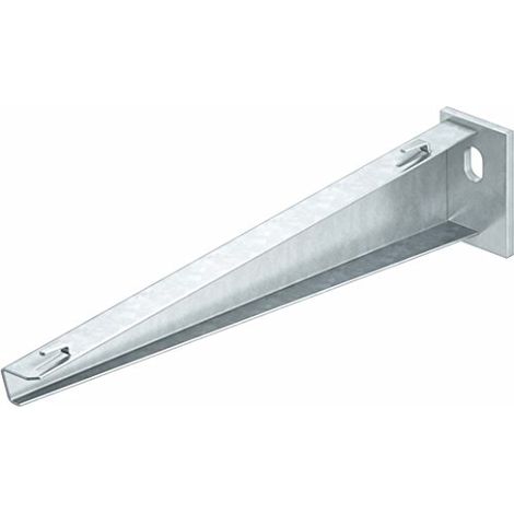 mensola parete e profilato per passerella grigliata b110mm, st, ft