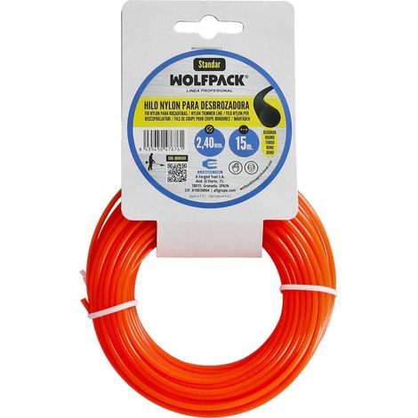 Hilo Nylon Redondo 2,4mm (Rollo 15mt.) (1/4)