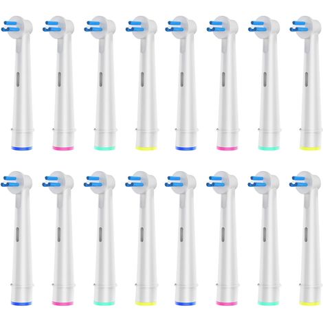 16 Têtes Brossette de Rechange Interspace Compatibles avec les Brosse a Dent Electrique B pour le Nettoyage des Crevasses, Des Bridges et des Implants. (1/5)