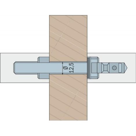 Charnière Sensys 165° avec amorti encombrement zéro montage boitier à enfoncer entraxe 52 coudure 9,5 - 8657i - HETTICH (1/2)