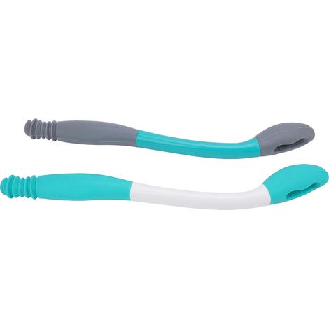 Lot de 2 aides à l'essuyage pour les toilettes, 40 cm de long, avec poignées, essuie-tout, aide à l'essuyage pour les personnes âgées (1/5)