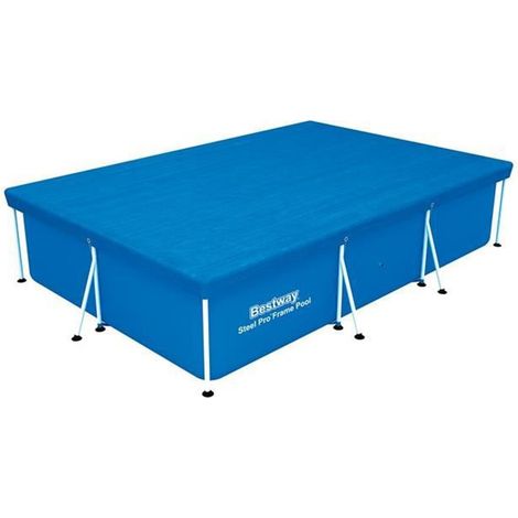 Steel Pro Pool Cover 259x170x61cm Hors Sol Rectangulaire 58105 (1/5)