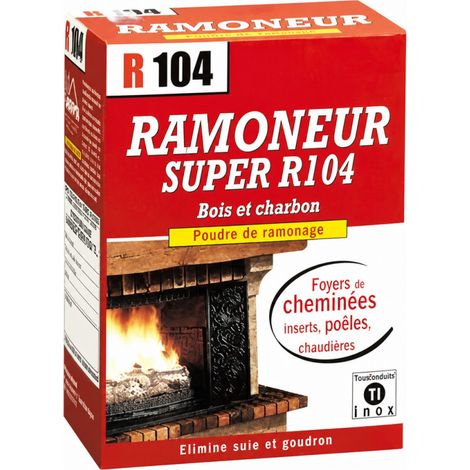 R104 Chemische Kaminreinigungsbox 3 Beutel Kaminreinigung