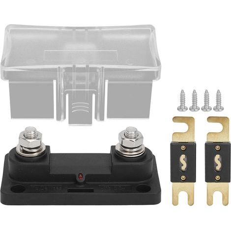 ANL porte-fusible avec indicateur LED M8 Protection de Circuit pour voiture RV Yacht DC48V 2 pièces 200A pièces (1/5)