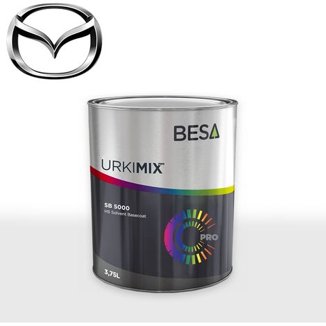 Pot de peinture Polyuréthane / bi composant Mazda  250 gr