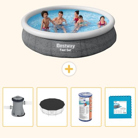 Bestway Bestway Fast Set Ronde - 366x76 cm - 5-pièces S254 (1/5)