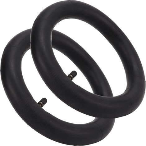 Lot de 2 chambres à air 10x2.0 à valve droite avec démonte-pneus de vélo (1/5)