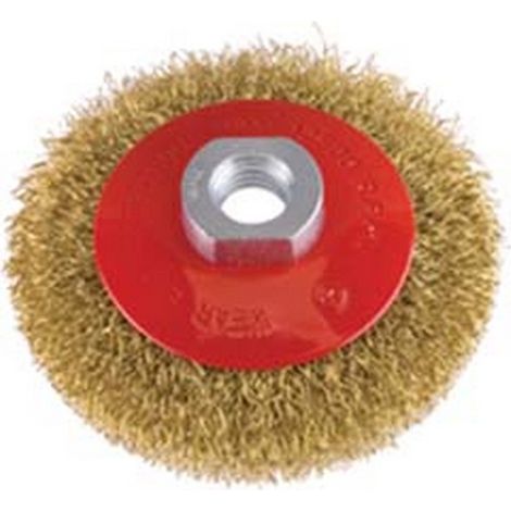 2BL SPAZZOLA CIRCOLARE CONICA FILI IN ACCIAIO -  mm.90 PG 467.00